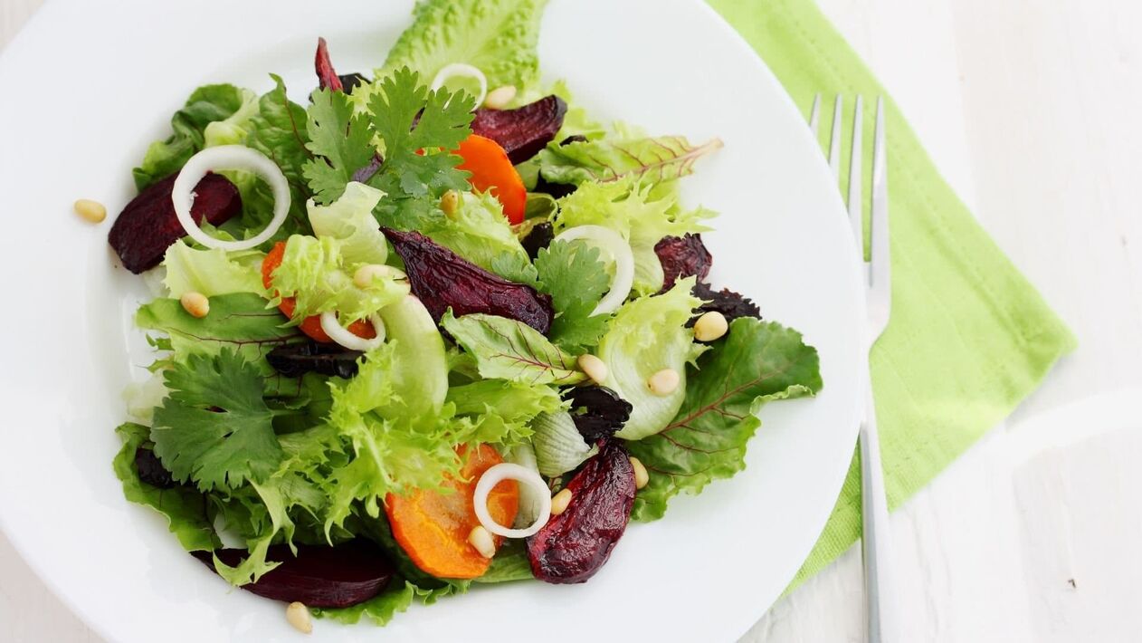 Vitaminska solata za povečanje potenciala