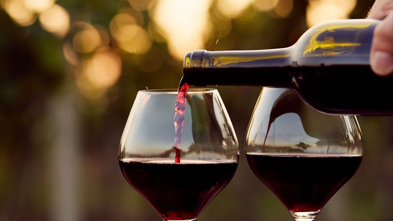 rdeče vino za povečanje potenciala